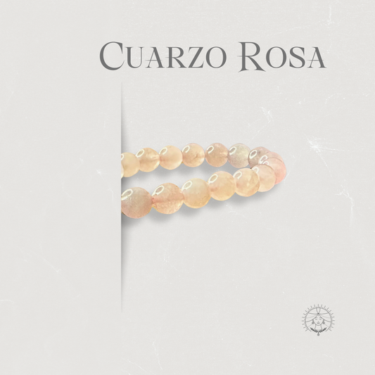 Amor ∙ Pulsera Intencionada de Cuarzo Rosa