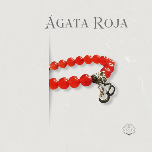 Harmony ∙ Intentional Red Agate Bracelet