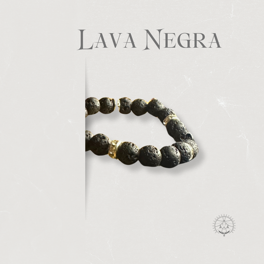 Safety ∙ Black Lava Intentional Bracelet