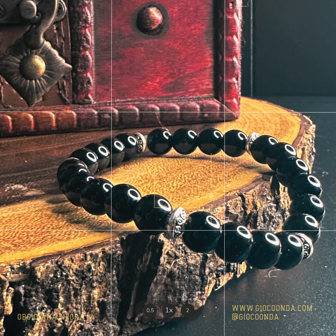 Connection ∙ Black Obsidian Intentional Bracelet